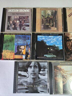 Lot of (8) Jackson Browne CD's See description for Titles